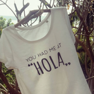 Poca Boca You had me at Hola