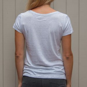 Webshop articulo camiseta gris Manana Manana photo de atrás