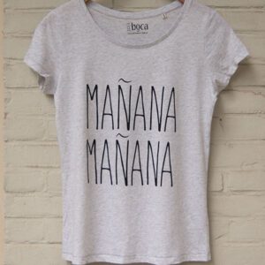 Webshop article grey tshirt Manana Manana full picture