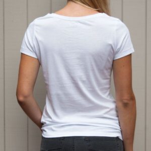 Webshop articulo camiseta blanca Manana Manana photo de atrás