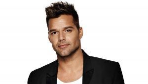Artist Ricky Martin portrait