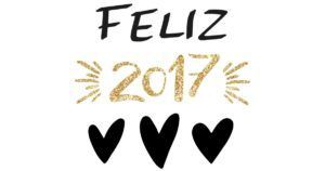 Feliz 2017 heart