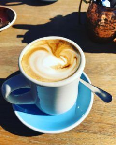 coffee blue cup