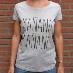 Mañana Mañana grey organic cotton shirt front