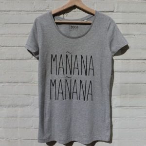 Mañana Mañana grey organic cotton shirt