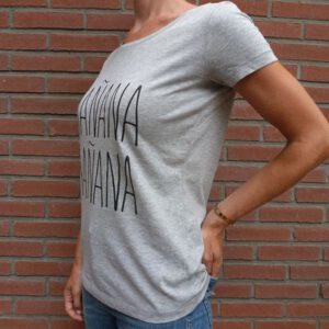 Mañana Mañana grey organic cotton shirt side