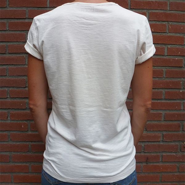 Para siempre organic cotton unisex shirt back