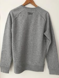 Olé sweater grey backside