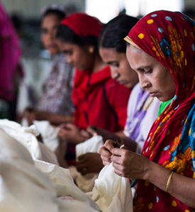 fabriek kleding textiel vrouwen